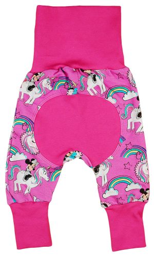 Disney Minnie és unikornis pamut babanadrág 3:1 méret