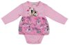 Disney Minnie és unikornis szoknyás baba body rózsaszín
