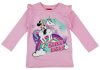 Disney Minnie és unikornis vállán fodros hosszú ujjú póló