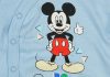 Disney Mickey "Be happy" elöl patentos baba body