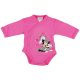 Disney Minnie és az unikornis hosszú ujjú baba body pink