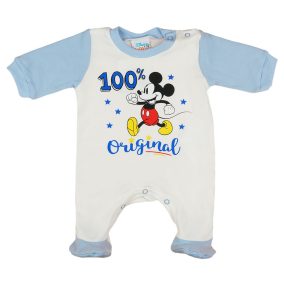 Disney Mickey hosszú ujjú pamut rugdalózó