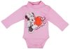 Disney Minnie szíves garbós baba body rózsaszín