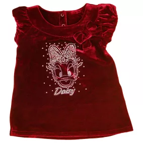 Disney Daisy kacsa ujjatlan bársony ruha