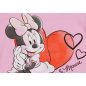 Disney Minnie hosszú ujjú baba body rózsaszín