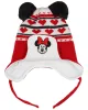 Disney Minnie szívecskés, kötött, bélelt, bojtos sapka