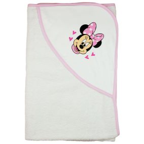 Disney Minnie kapucnis törölköző 100x100cm