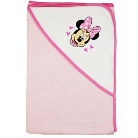 Disney Minnie kapucnis törölköző 100x100cm