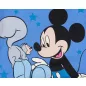 Disney Mickey mókusos hosszú ujjú baba body kék