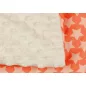 Mintás wellsoft béléses pamut babatakaró (75x100cm)