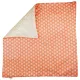 Mintás wellsoft béléses pamut babatakaró (75x75cm)
