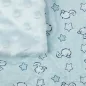 Mintás wellsoft béléses pamut babatakaró (75x75cm)