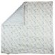 Mintás wellsoft béléses pamut babatakaró (75x75cm)