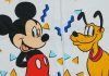Disney Mickey és Plútó belül bolyhos pamut hosszú ujjú hálózsák 2|5 TOG