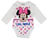 Disney Minnie "I am loved" feliratos 3 részes baba szett