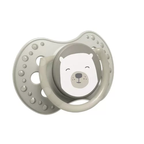 LOVI Cumisüveg szilikon dinamikus Buddy Bear 6-18h 2 db