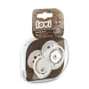 LOVI Cumisüveg szilikon dinamikus Buddy Bear 6-18h 2 db