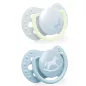LOVI Cumisüveg mini Baby shower 0-2h 2db fiú