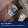 LOVI Szilikon dinamikus cumi Night&Day 6-18m 2db fiú