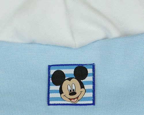 Disney Mickey megkötős, fülvédős baba sapka