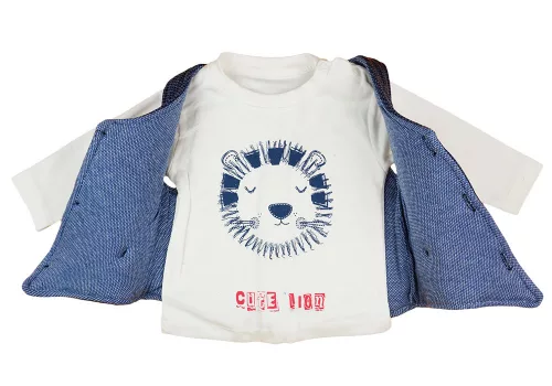 Oroszlános 3 részes mellényes szett