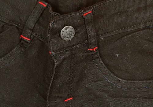 Bélelt fiú farmernadrág fekete