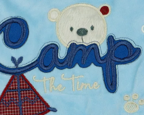 Macis plüss baba rugdalózó