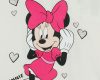 Disney Minnie hosszú ujjú lányka ruha