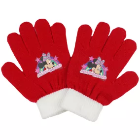 Disney Minnie kötött kesztyű