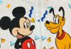 Disney Mickey és Plútó| hosszú ujjú vékony pamut hálózsák 1|5 TOG