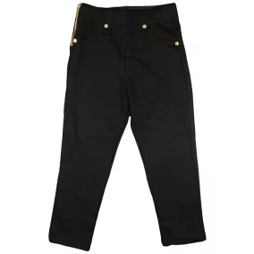 Oldalt cipzáras lányka leggings