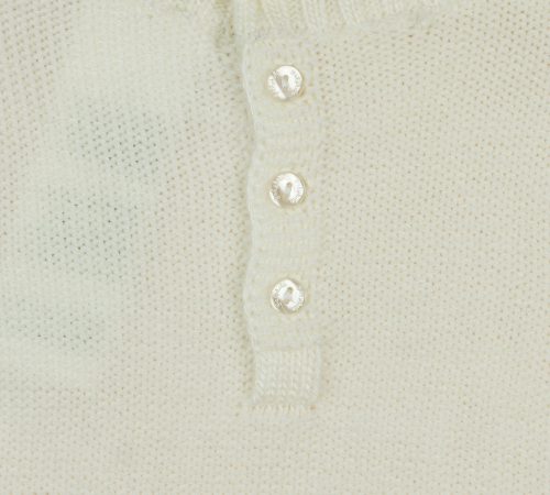 Kötött| gombos rugdalózó