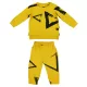 Moi Noi absztrakt mintás 2 részes baba szett (mustársárga)