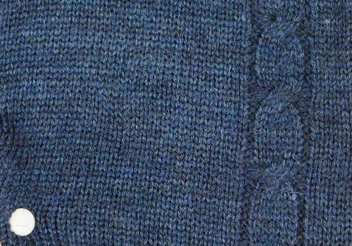 Galléros kötött rugdalózó