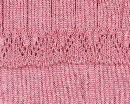 Galléros kötött rugdalózó