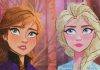 Disney Frozen/ Jégvarázs hosszú ujjú lányka póló
