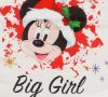 Disney Minnie hosszú ujjú karácsonyi lányka póló