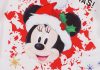 Disney Minnie "Hello Christmas" feliratos hosszú ujjú baba body
