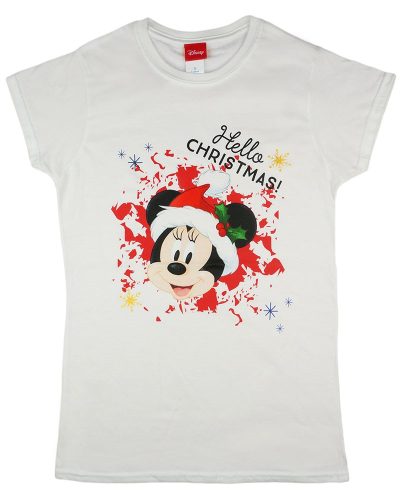 Disney Minnie karácsonyi lányka póló