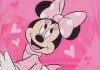 Disney Minnie szívecskés hosszú ujjú baba body pink