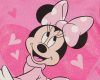 Disney Minnie szívecskés hosszú ujjú baba body pink