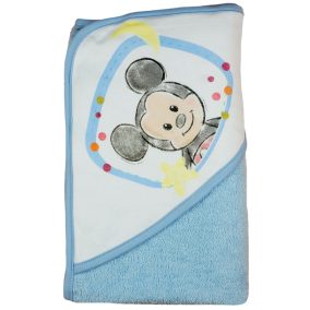   Disney Mickey "rajzos" kapucnis frottír törölköző 70x90cm
