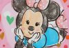 Disney Minnie "rajzos" ujjatlan rugdalózó