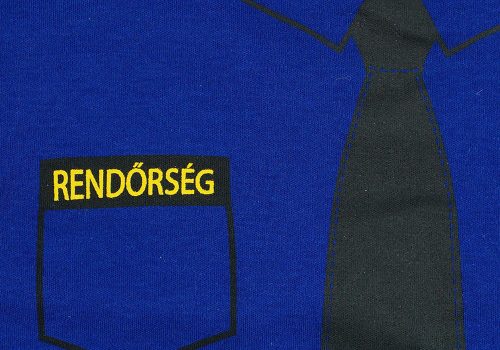 Rendőrös 2 részes fiú pizsama