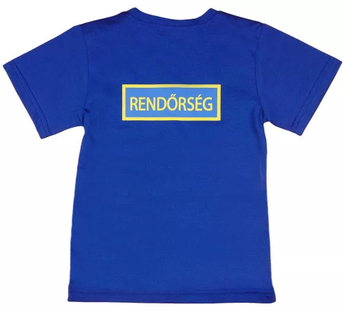 Rendőrös rövid ujjú fiú póló