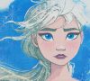Disney Frozen II./Jégvarázs II. lányka csónaknyakú póló-