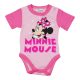 Disney Minnie rövid ujjú baba body
