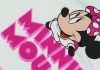 Disney Minnie kapucnis frottír törölköző (100x100cm)