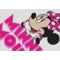 Disney Minnie kapucnis frottír törölköző (100x100cm)