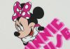 Disney Minnie textil pelenka 70x70cm